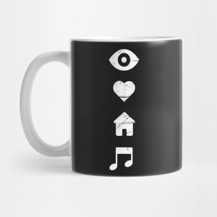 I Love House Music Mug